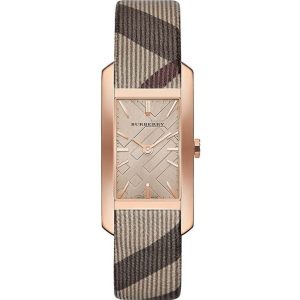 Burberry BU9408 Square Case Rose Gold Tone Women's Watch