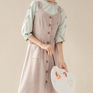 English Oak Pinafore