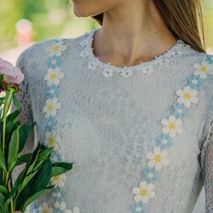 Priscilla Lace Midi Dress
