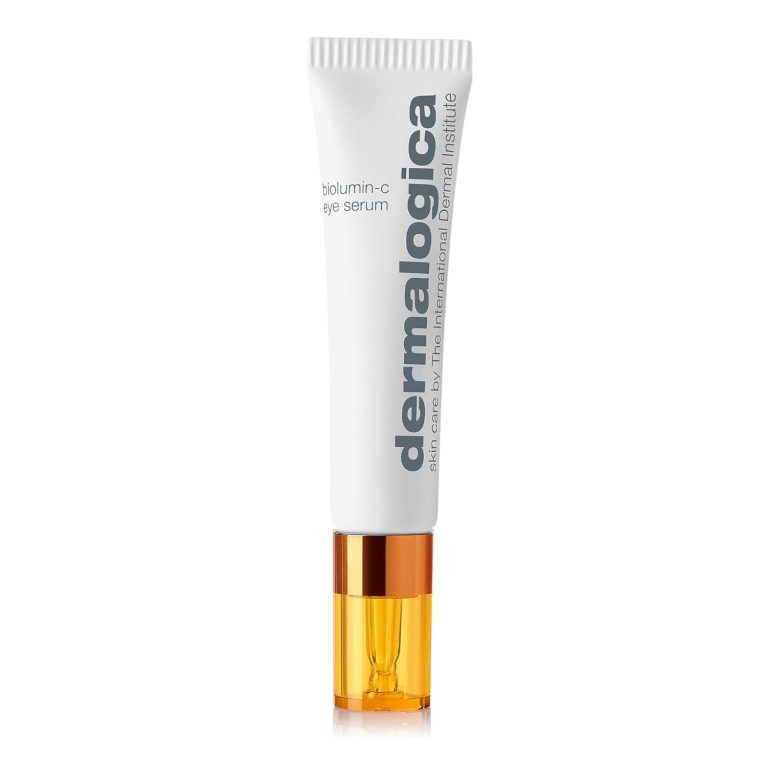 Dermalogica Biolumin C Eye Serum 05 Fl Oz Vitamin C Eye Serum Brightens Eye Area Reduces Appearance of Fine Lines and Wrinkles For Smooth Skin