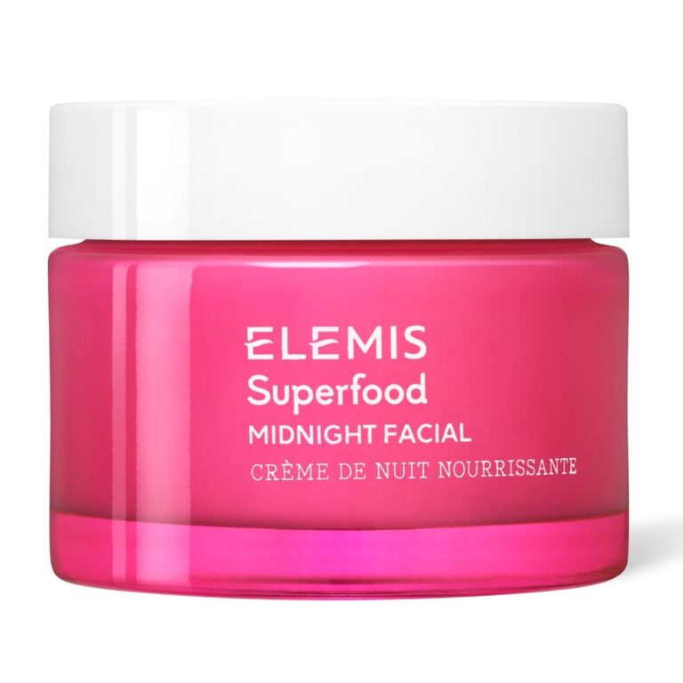 ELEMIS Superfood Midnight Facial Moisturizer Face Cream Hydrating Face Moisturizer for Dry Skin Firming Facial Cream Camu Camu Vitamin C Cream